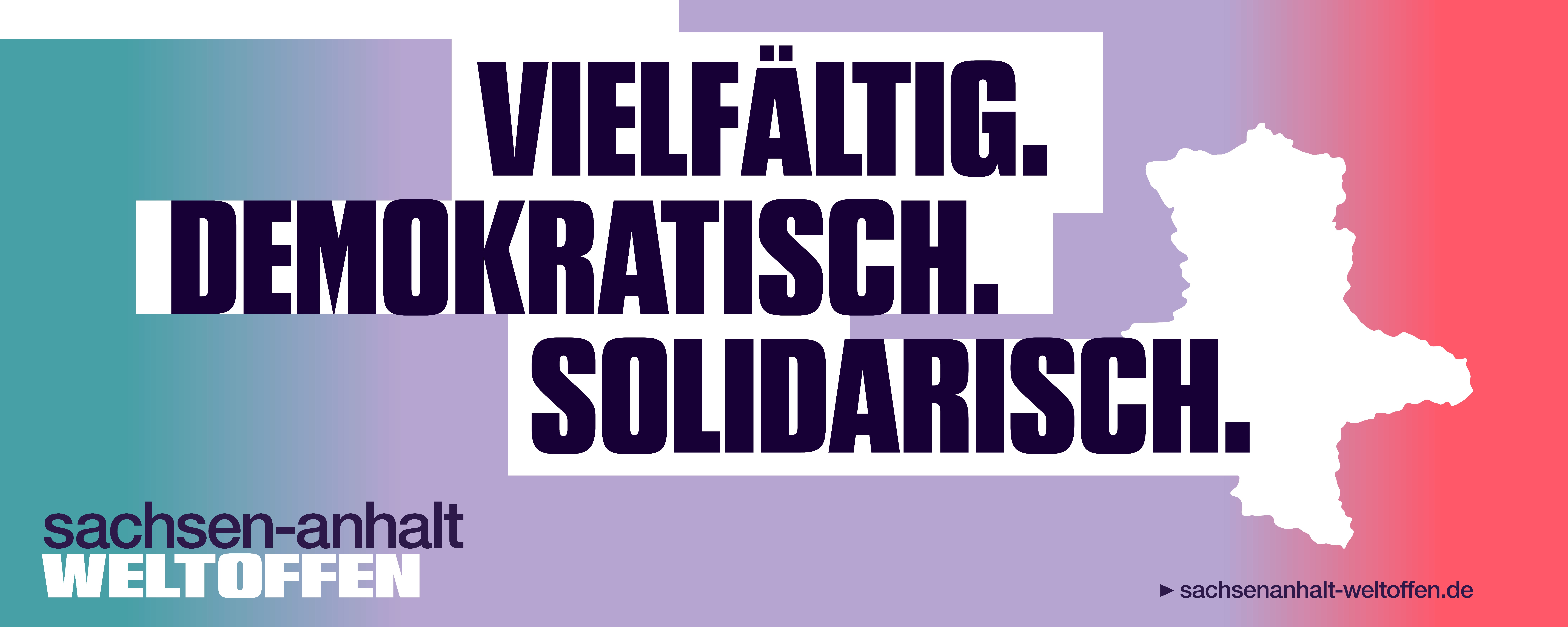 Logo Sachsen-Anhalt weltoffen